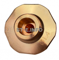 Сопло шестигранное для лазерной резки Raytools д.4,0 мм арт. BD32-15-40-S - st-e.info - Челябинск