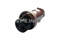 Розетка кабельная GX16-2 - st-e.info - Челябинск