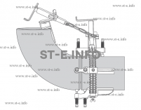 Центратор цепной однорядный Василёк СС-5TC для диаметров 254-1829 синий для нержавеющей стали - st-e.info - Челябинск