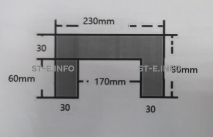 Гофрозащита усиленная 3600x230x30 для станков  - st-e.info - Челябинск