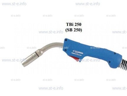 Горелка для полуавтоматической сварки TBi 250-blue-ESG, длина 4 метра - st-e.info - Челябинск