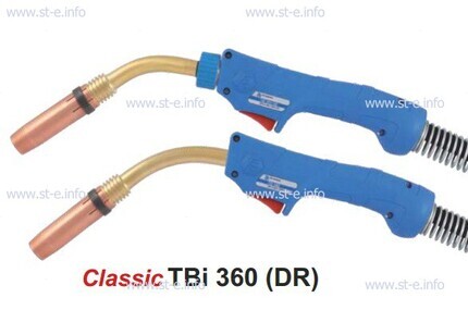 Горелка для полуавтоматической сварки TBi 360-blue-ESG, длина 4 метра - st-e.info - Челябинск