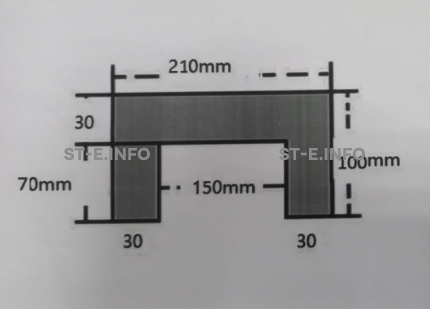 Гофрозащита усиленная 7000x210x30 для станков  - st-e.info - Челябинск