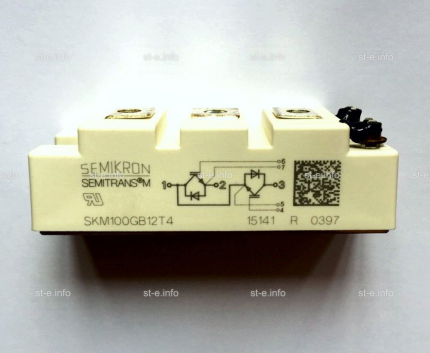 IGBT-модуль SKM100GB12T4 - st-e.info - Челябинск