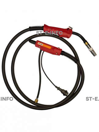 Сварочная горелка для полуавтомата QTB-350A длина кабеля 2 метра, PNA (штырь) - st-e.info - Челябинск