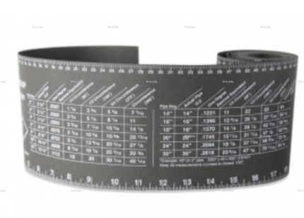 Лента для разметки труб 100mm*1220mm - st-e.info - Челябинск