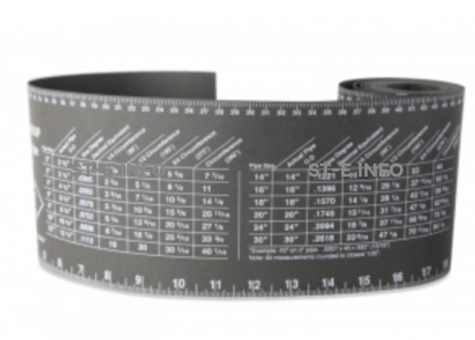 Лента для разметки труб 128mm*1220mm GOLD PREMIUM - st-e.info - Челябинск