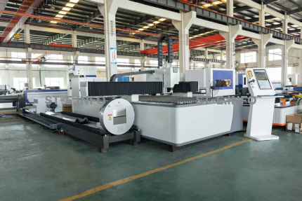 ЛАЗЕРНЫЙ СТАНОК ДЛЯ РЕЗКИ МЕТАЛЛА ST-3015RP (3000*1500мм) 3kWt RAYCUS с возможностью резки труб - st-e.info - Челябинск