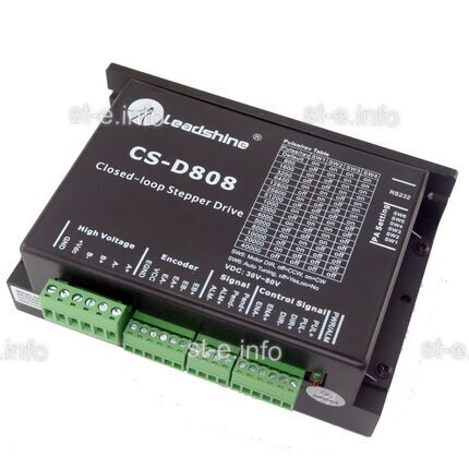  Серводрайвер шаговый CS-D808 Leadshine - st-e.info - Челябинск